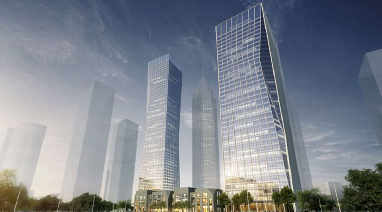 Zhujiang New Town – B1-1-item Architectural facade lighting