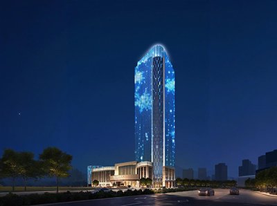 A New Landmark Yuanlin Commercial Tower
